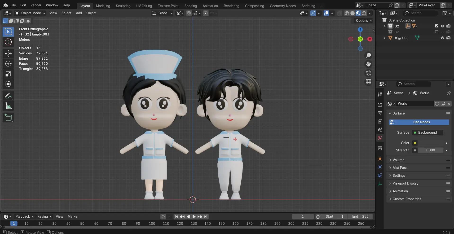 Blender Character Example 4