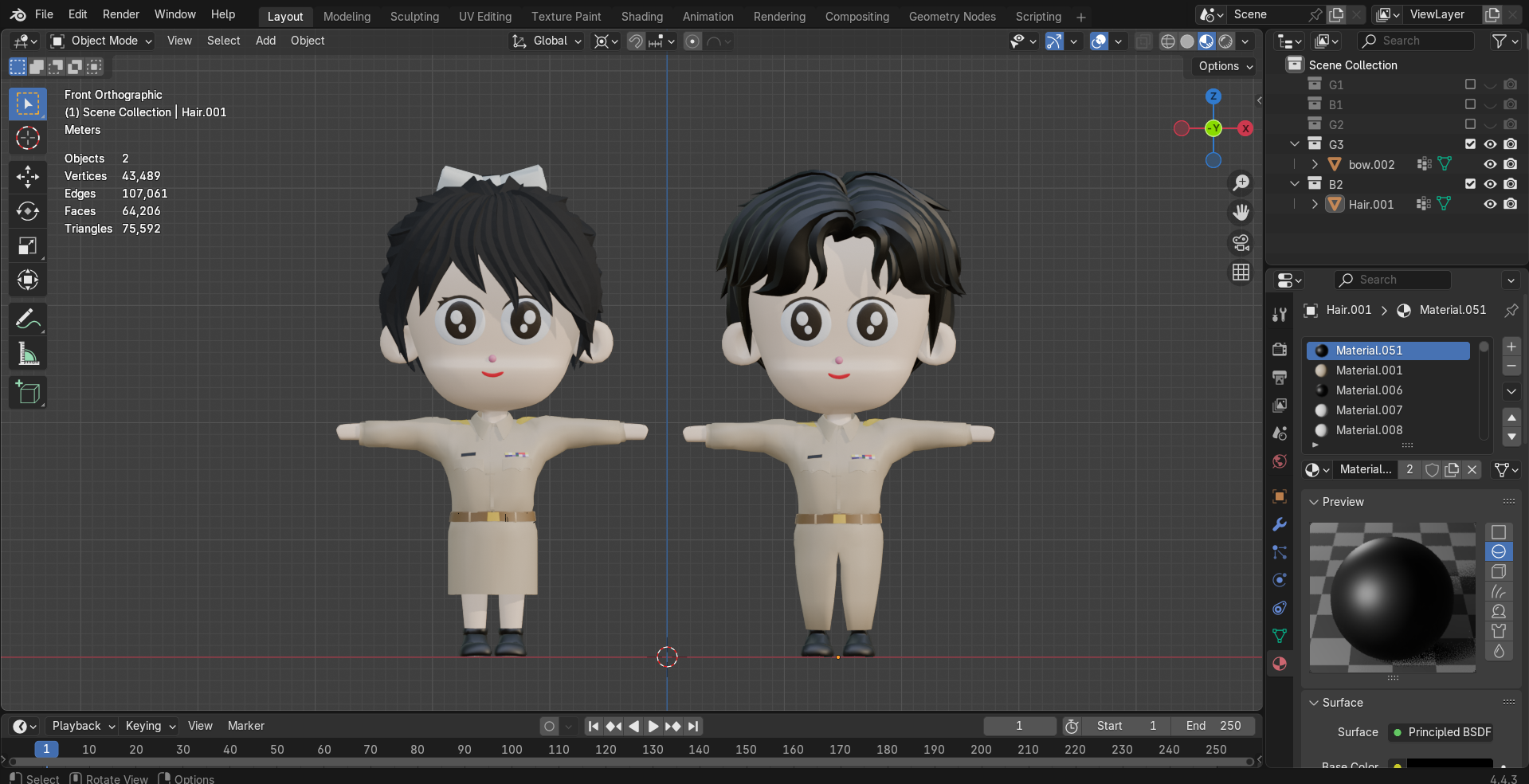 Blender Character Example 4